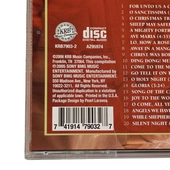 Enchanted Christmas CD Placido Domingo Mahalia Jackson Vienna Boys Choir More - Picture 3 of 4